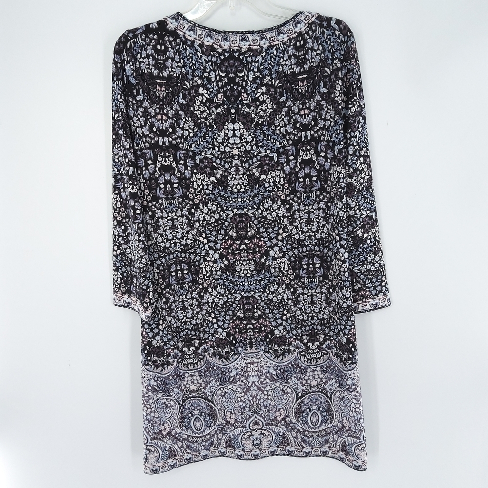 BCBG MAXAZRIA FLORAL TUNIC DRESS - Picture 5 of 6